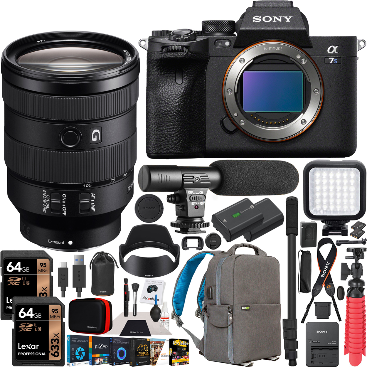 SONY α7sⅢ ILCE-7SM3＋F4 24-105mm Amazon.com: Sony A7S III - Cuerpo de cámara sin espejo de marco