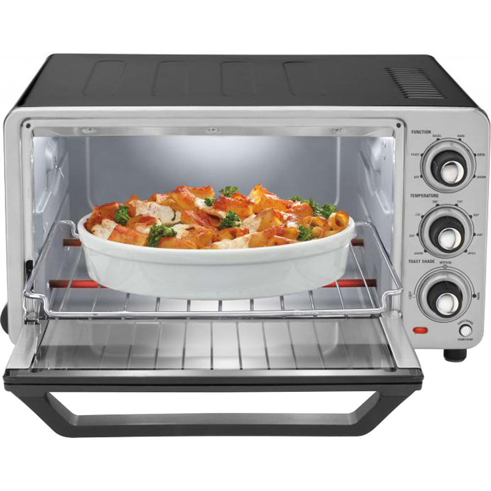 Cuisinart Custom Classic Stainless Steel Toaster Oven Broiler TOB40 eBay