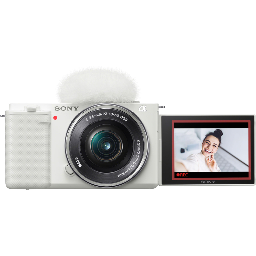 Sony Alpha ZV-E10 Mirrorless Vlog Camera w/ 16-50mm Lens