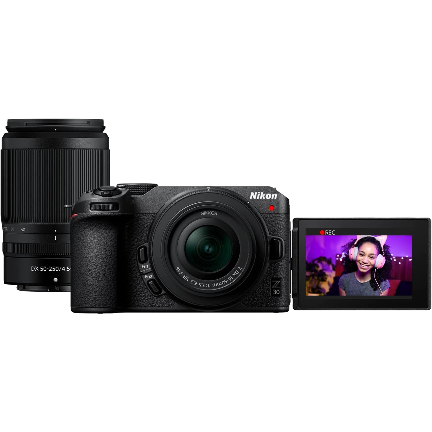 Nikon Z30 Mirrorless Camera with 2 Lens Kit Z DX 16-50mm VR + 50
