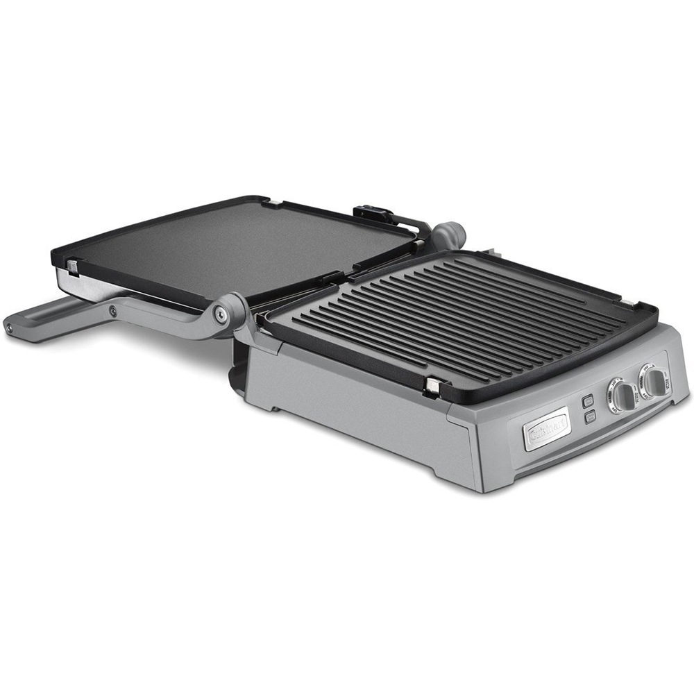 Cuisinart GR150 Griddler Deluxe Panini Press Grill Brushed Stainless