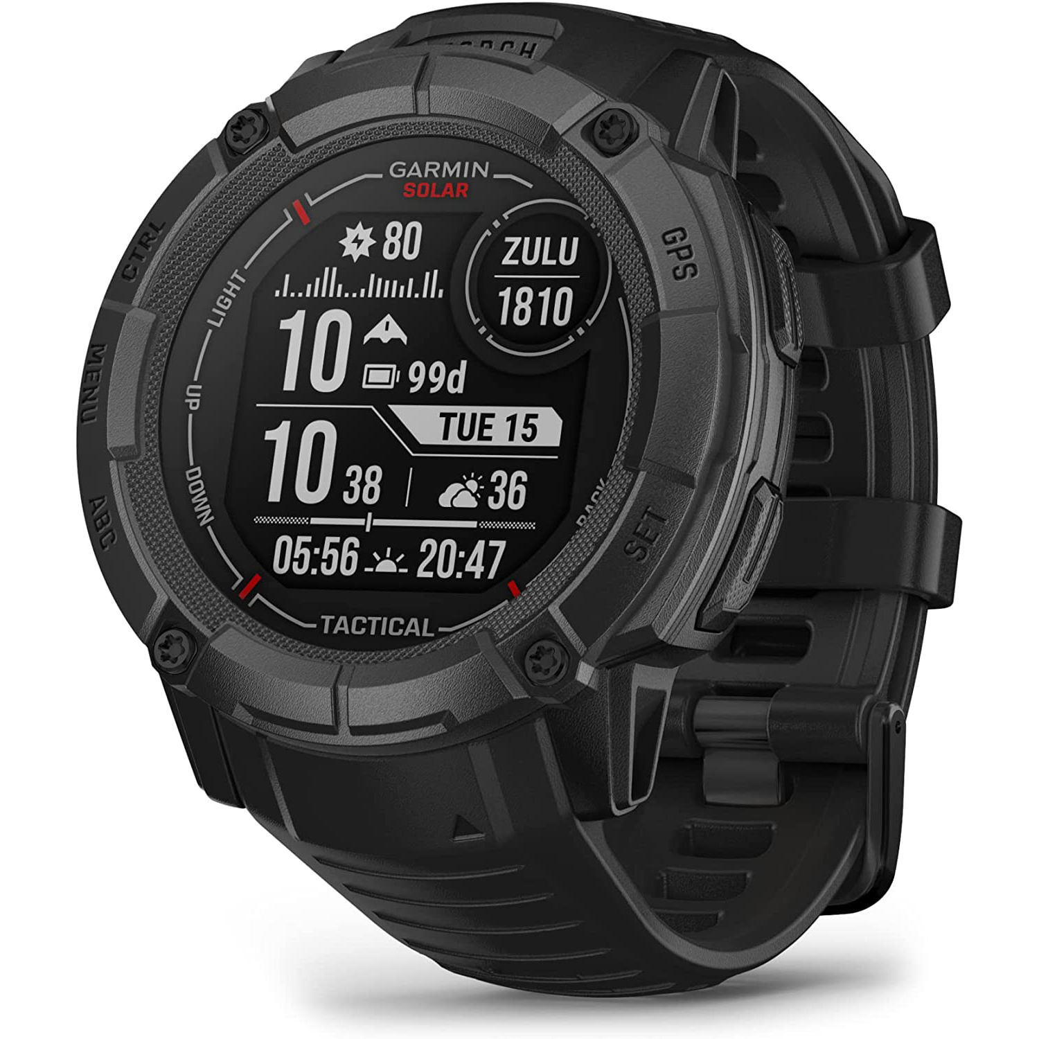 Garmin Instinct 2X Solar Rugged GPS Smartwatch (50mm) - Choose