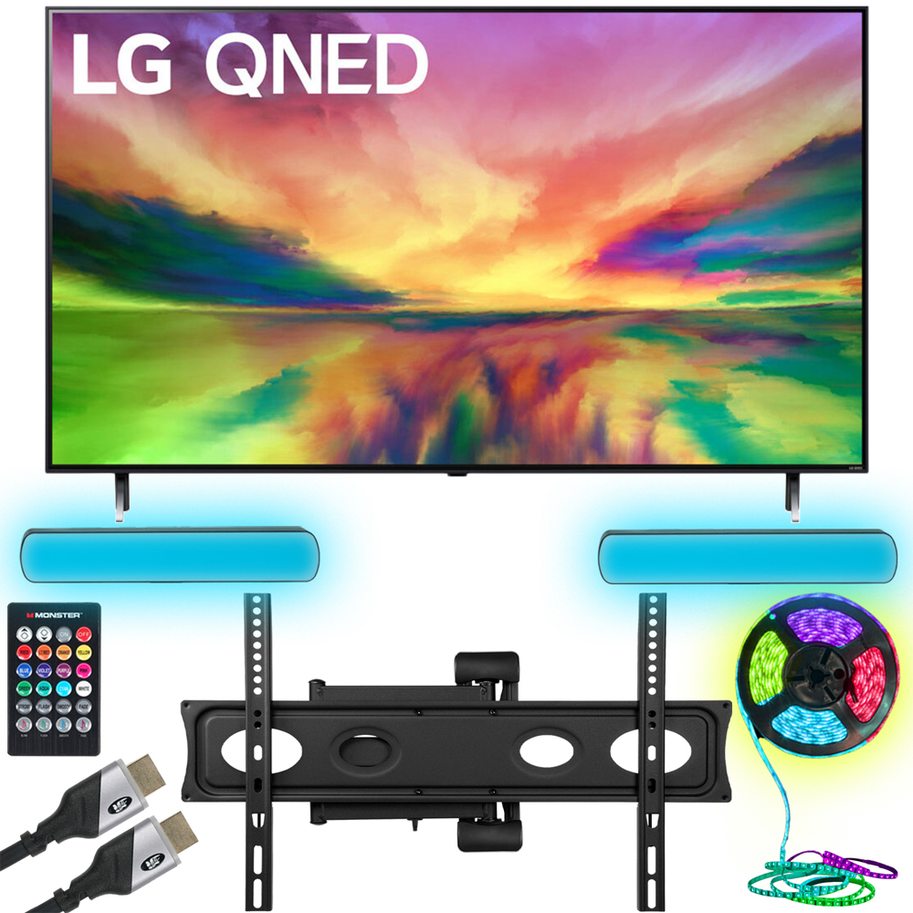 LG Serie QNED80 Mini LED QNED de 50 pulgadas Smart TV 4K Procesador Smart  TV inteligente de pantalla plana para juegos con control remoto mágico