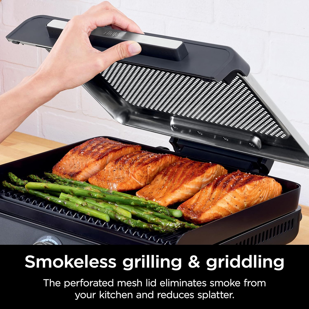 Ninja GR101 Sizzle Grill & Griddle - Thumbnail 5